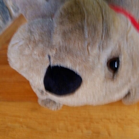 DanDee Collectors 14" Bulldog Brown Plush Stuffed Animal Toy (heart missing) - Picture 2 of 7